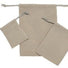 Gray - Velvet Pouch - 2 x 2-1/2"