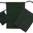 Hunter Green - Velvet Pouch - 2 x 2-1/2"