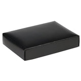 Black - Macaron Box Lid - Lid - 4-3/4 x 3-1/4 x 1"