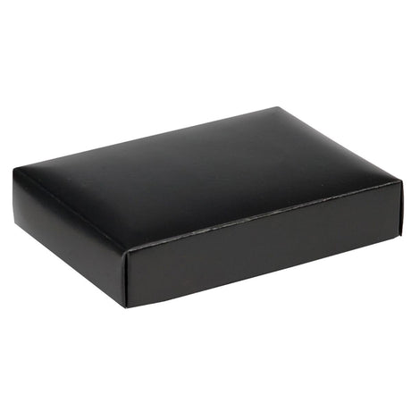 Black - Macaron Box Lid - Lid - 4-3/4 x 3-1/4 x 1"