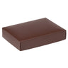 Brown - Macaron Box Lid - Lid - 6-3/8 x 4-3/4 x 1"