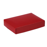 Red - Macaron Box Lid - Lid - 6-3/8 x 4-3/4 x 1"
