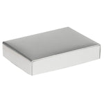 Silver - Macaron Box Lid - Lid - 6-3/8 x 4-3/4 x 1"