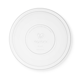 Vegware 185-Series PLA Flat Lid for Bon Appetit Bowls, Clear, Compostable (QTY 300), SKU VL185F
