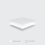 Vegware 4 x 2 x 10in glassine NatureFlex window hot bag (QTY:1000)