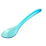 Blue - Semi Transparent Wave Spoon - 5.75 (Handle) x 1.25" (W)