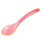 Orange - Semi Transparent Wave Spoon - 5.75 (Handle) x 1.25" (W)