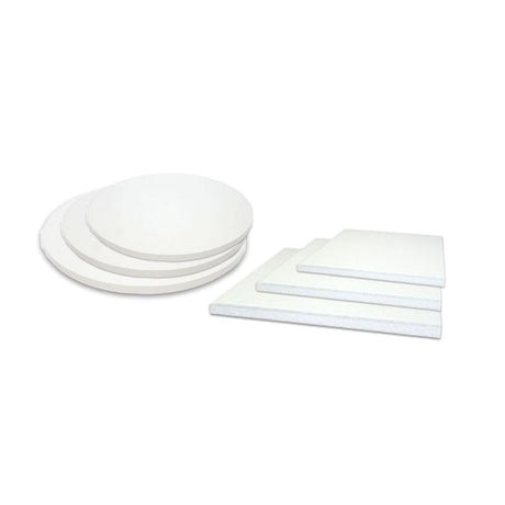 White Cake Drum - Square & Round