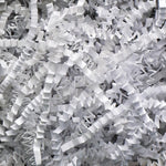White - Crinkle Cut Basket Shred - 10 lb Box