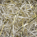 White/Gold - Very Fine Cut Basket Shred - 40 lb Box