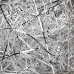 White/Silver - Very Fine Cut Basket Shred - 40 lb Box