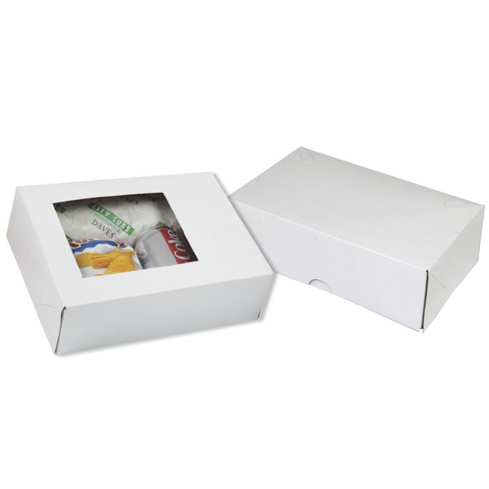 White To Go Box