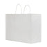 White - Smooth Top Egde Shopping Bag - 16 x 6 x 13"