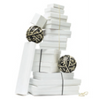 Classic White Swirl Jewelry Boxes
