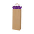 Natural Kraft - Wine Bag - Paper - 5-1/4 x 3-1/2 x 13" (Single Bottle)