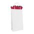 White Kraft - Double Bottle Wine Bag - 6-1/2 x 3-1/2 x 13" (Double Bottle)