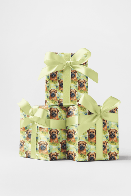 Fieldbound Friend - Border Terrier Wrapping Paper