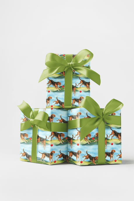Song of the Chase - Foxhound Wrapping Paper