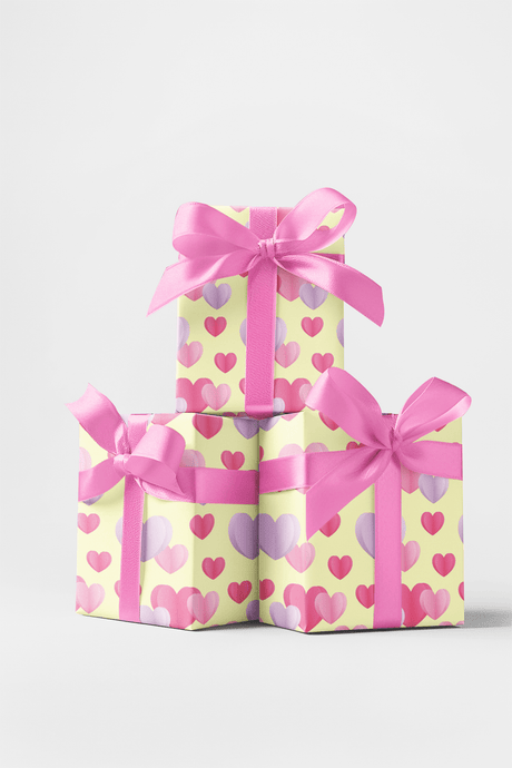 Hearts to Hearts - Lavender Blooms Wrapping Paper