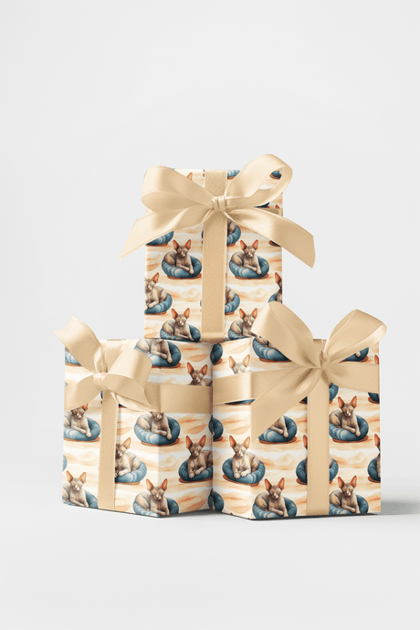 Cozy Without Fur - Sphynx Cats Wrapping Paper