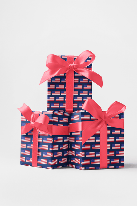 Proudly USA Made Wrapping Paper