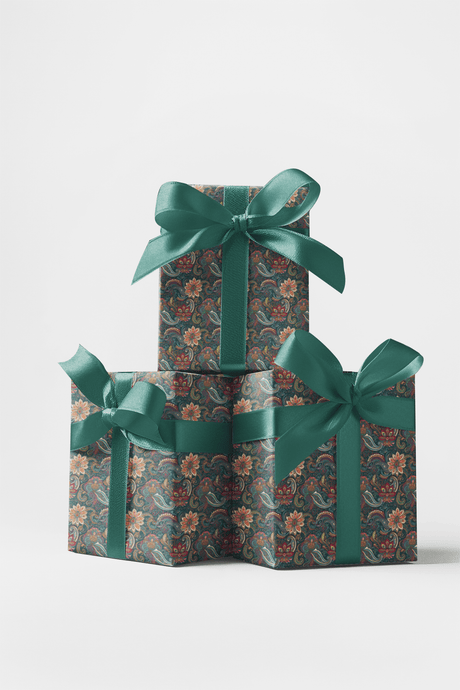Fable Bloom - Floral Pattern Wrapping Paper