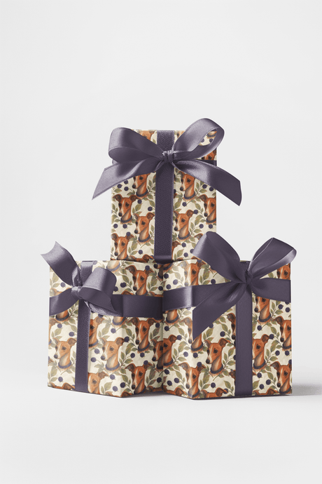 Velvet Ears & Gentle Gaze - Italian Greyhound Wrapping Paper