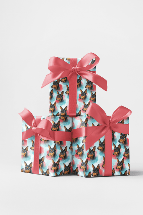 Manchester Glow - Manchester Terrier Wrapping Paper