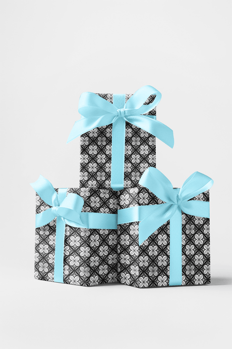 Looped Delight - Mediterranean Tiles Wrapping Paper
