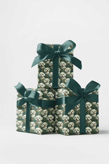 Bichon Bounce - Pointer Wrapping Paper
