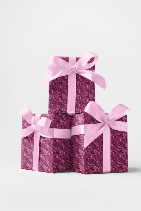 Baroque Rose - Baroque Filigree Wrapping Paper