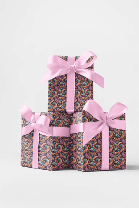 Baroque Boheme - Geometric Pattern Wrapping Paper