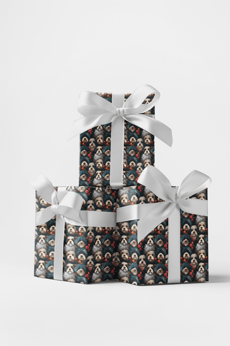 Bichon Frisé Elegance Wrapping Paper
