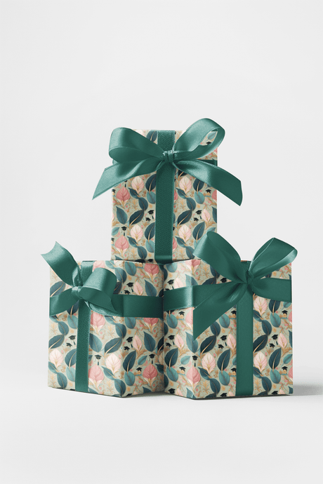 Feathers and Dreams - Mother's Day Design Wrapping Paper