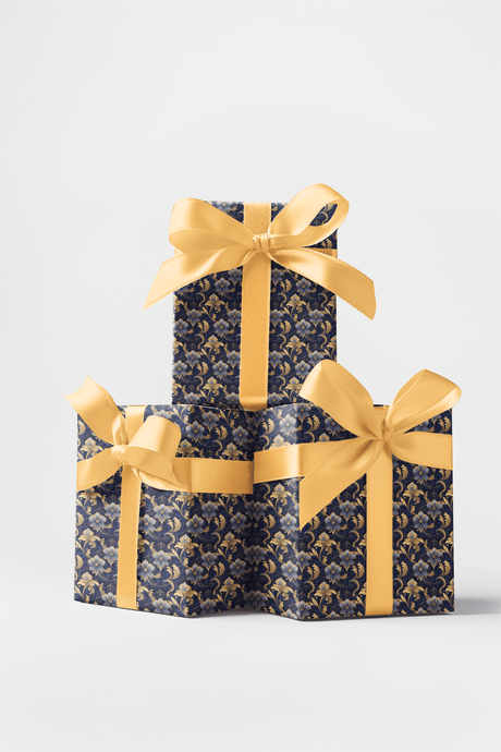 Baroque Étoile - Baroque Filigree Wrapping Paper