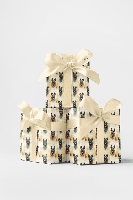 Malinois Mist - Belgian Malinois Wrapping Paper