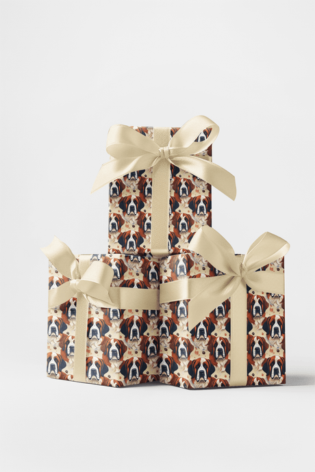 Saintly Snuggles - Shepherd Wrapping Paper
