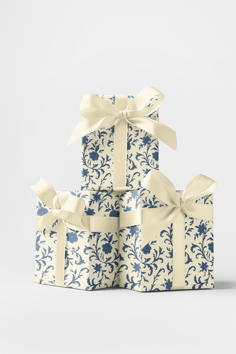 Porcelaine Royale - Mediterranean Tiles Wrapping Paper