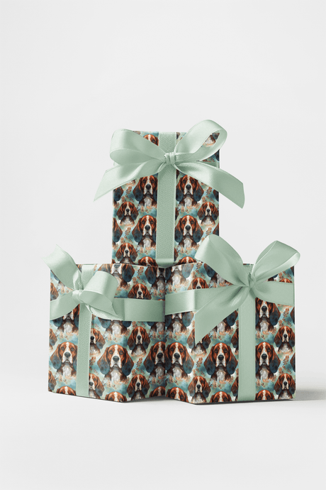 Ears & Elegance - Basset Artésien Normand Wrapping Paper