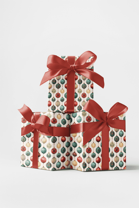 Heirloom Ornaments - Christmas Ornaments Wrapping Paper