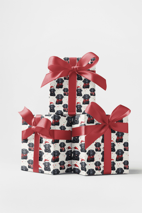 London’s Santa Paws Wrapping Paper