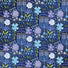 Floral Menorah - Gift Wrap - Jumbo Roll (30" x 10 ft.)