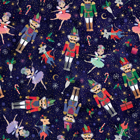 Nutcracker Ballet - Gift Wrap - Ream Gift Wrap Roll (30" x 833 ft.)