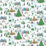 Christmas Village - Gift Wrap - Jumbo Roll (30" x 10 ft.)