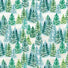 Snowy Trees - Gift Wrap - Jumbo Roll (30" x 10 ft.)