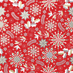 Merriment Red - Gift Wrap - Ream Gift Wrap Roll (30" x 833 ft.)