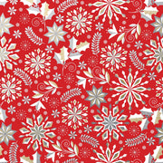 Merriment Red - Gift Wrap - Ream Gift Wrap Roll (30" x 833 ft.)