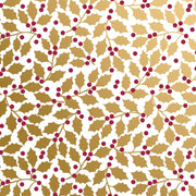 Elegant Holly - Gift Wrap - Jumbo Roll (30" x 10 ft.)