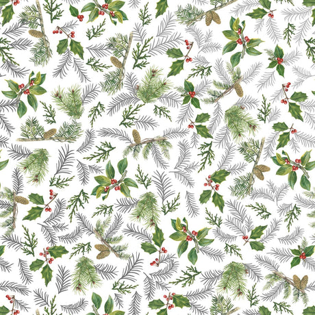 Glistening Pine - Gift Wrap - Jumbo Roll (30" x 10 ft.)