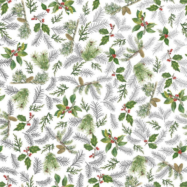 Glistening Pine - Gift Wrap - Jumbo Roll (30" x 10 ft.)